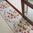 yazi Strawberry Anti-Slip Washable Long Floor Carpet Kitchen Mat Rug,17x69 Inches